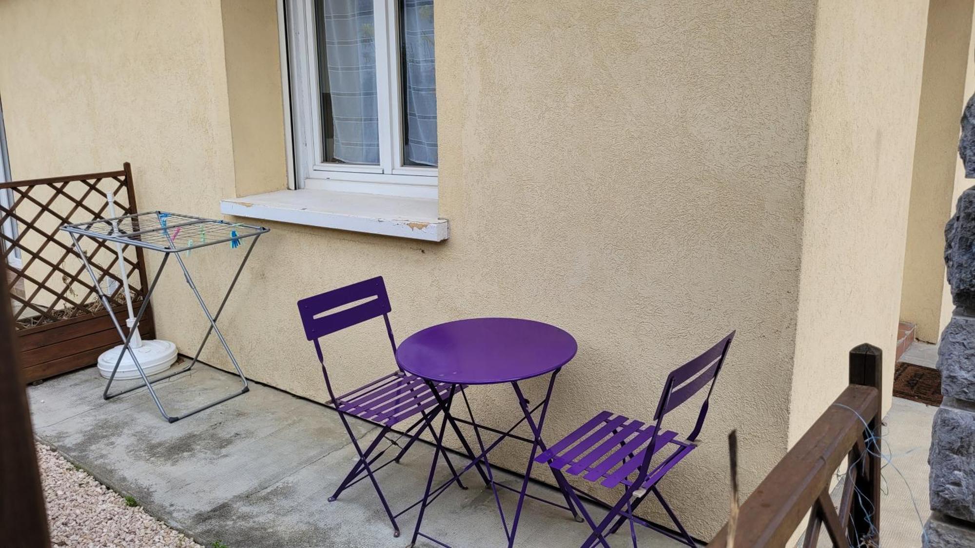 Joli Studio 1 Personne, Avec Terrasse Tarbes Exteriör bild